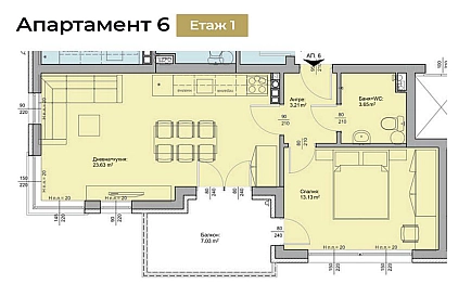 ID 15351 Квартиры от застройщика в Касабланка Снимки 9