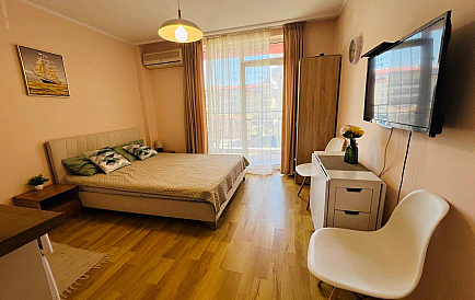 ID 14692 <html>
<head>
<title>Квартира-студия в Афродита 1</title>
</head>
<body>
<h1>Квартира-студия в Афродита 1</h1>
<p>Това е красив апартамент в Афродита 1, идеален за почивка.</p>
</body>
</html> Снимки 1 