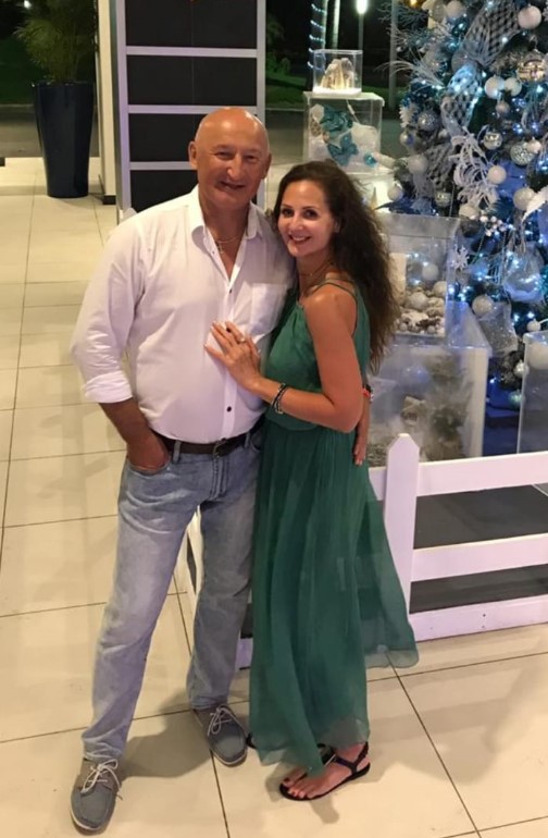 Снимка на Валерий и Ольга, купувачи на апартамент в Свети Влас